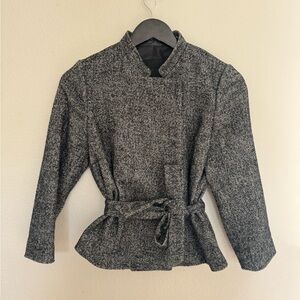 Club Monaco Wool Blend Tweed Jacket